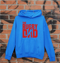 Load image into Gallery viewer, Rugby Dad Unisex Hoodie for Men/Women-Royal Blue-Ektarfa.online
