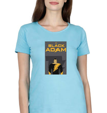 Load image into Gallery viewer, Black Adam T-Shirt for Women-SkyBlue-Ektarfa.online
