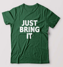 Load image into Gallery viewer, Just Bring IT T-Shirt for Men-Bottle Green-Ektarfa.online
