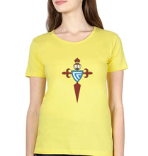 Load image into Gallery viewer, Celta Vigo T-Shirt for Women-Yellow-Ektarfa.online
