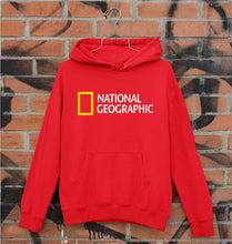 Load image into Gallery viewer, National Geographic Unisex Hoodie for Men/Women-S(40 Inches)-Red-Ektarfa.online
