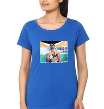 Load image into Gallery viewer, Vijender Singh T-Shirt for Women-Royal Blue-Ektarfa.online
