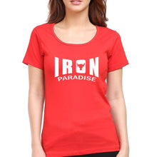 Load image into Gallery viewer, Iron Paradise T-Shirt for Women-Red-Ektarfa.online
