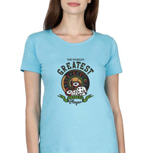 Load image into Gallery viewer, Casino Player T-Shirt for Women-SkyBlue-Ektarfa.online
