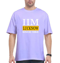 Load image into Gallery viewer, IIM Lucknow Oversized T-Shirt for Men-Lavender-Ektarfa.online
