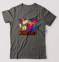Load image into Gallery viewer, Swat Kats T-Shirt for Men-Charcoal-Ektarfa.online
