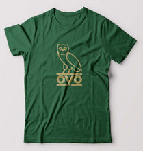 Load image into Gallery viewer, OVO T-Shirt for Men-Bottle Green-Ektarfa.online

