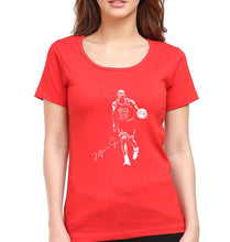 Load image into Gallery viewer, Michael Jordan T-Shirt for Women-Red-Ektarfa.online
