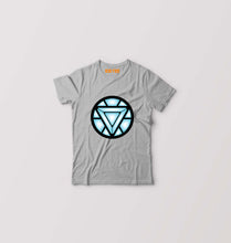 Load image into Gallery viewer, ARC REACTOR Iron Man Superhero Kids T-Shirt for Boy/Girl-Grey-Ektarfa.online
