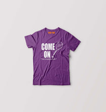 Load image into Gallery viewer, Tennis Kids T-Shirt for Boy/Girl-Purple-Ektarfa.online
