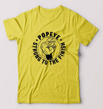 Load image into Gallery viewer, Popeye T-Shirt for Men-Yellow-Ektarfa.online

