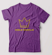 Load image into Gallery viewer, J. Cole World T-Shirt for Men-Purple-Ektarfa.online
