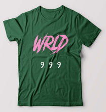 Load image into Gallery viewer, Juice WRLD 999 T-Shirt for Men-S(38 Inches)-Bottle Green-Ektarfa.online
