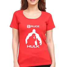 Load image into Gallery viewer, Hulk Superhero T-Shirt for Women-Red-Ektarfa.online
