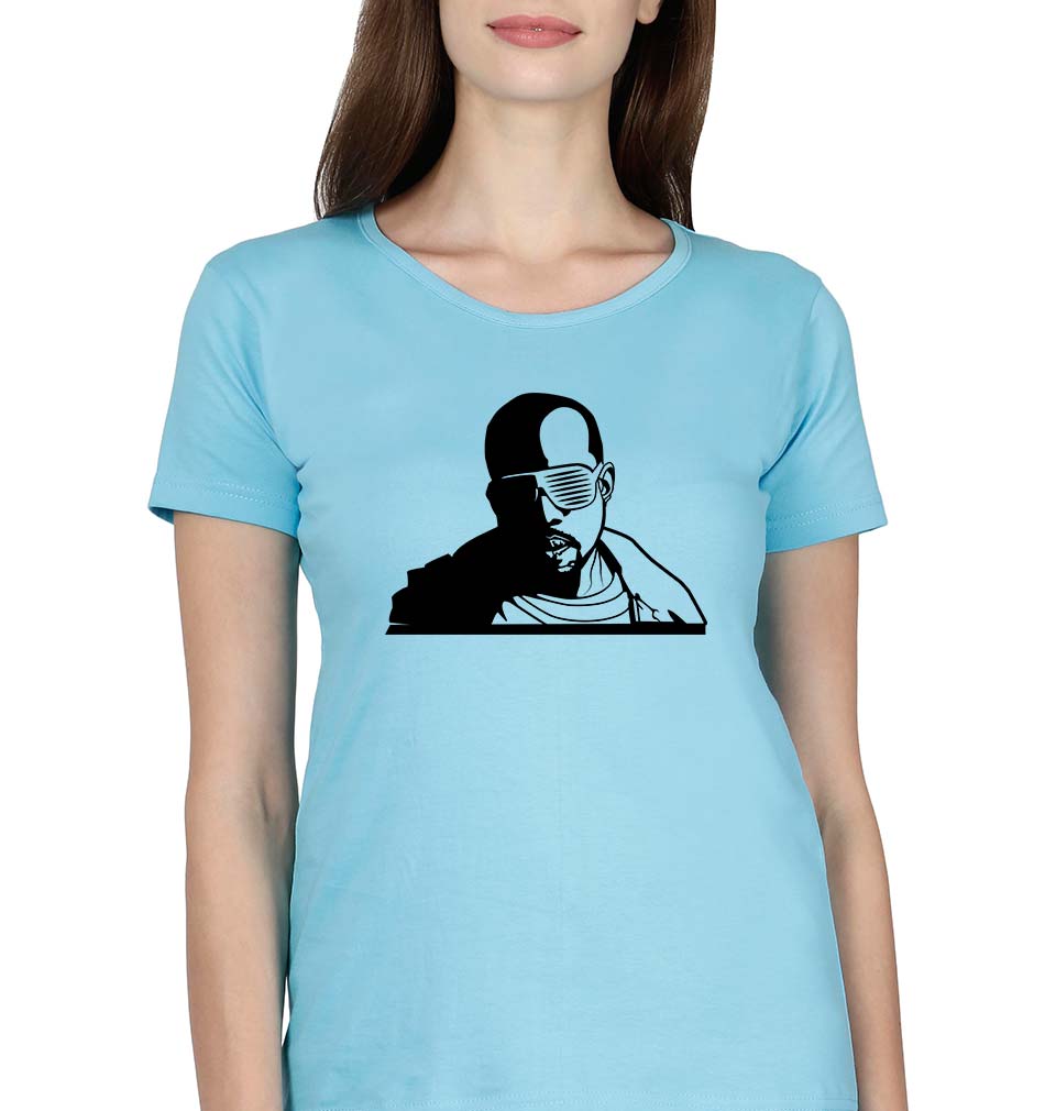 Kanye West T-Shirt for Women-SkyBlue-Ektarfa.online