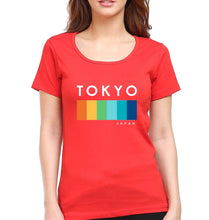 Load image into Gallery viewer, Tokyo Japan T-Shirt for Women-Red-Ektarfa.online

