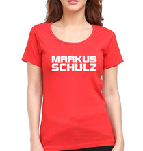 Load image into Gallery viewer, Markus Schulz T-Shirt for Women-Red-Ektarfa.online

