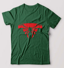 Load image into Gallery viewer, Spiderman Superhero T-Shirt for Men-Bottle Green-Ektarfa.online
