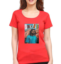 Load image into Gallery viewer, J. Cole T-Shirt for Women-red-Ektarfa.online
