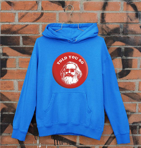 Karl Marx Unisex Hoodie for Men/Women-Royal Blue-Ektarfa.online