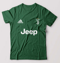 Load image into Gallery viewer, Juventus F.C. 2021-22 T-Shirt for Men-Bottle Green-Ektarfa.online
