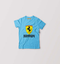 Load image into Gallery viewer, Ferrari Kids T-Shirt for Boy/Girl-Light Blue-Ektarfa.online
