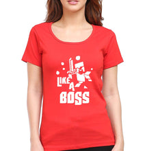Load image into Gallery viewer, Minecraft T-Shirt for Women-Red-Ektarfa.online
