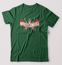 Load image into Gallery viewer, WWE Wrestle Mania T-Shirt for Men-Bottle Green-Ektarfa.online
