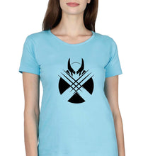 Load image into Gallery viewer, Wolverine T-Shirt for Women-SkyBlue-Ektarfa.online

