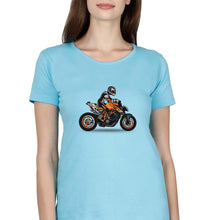 Load image into Gallery viewer, Duke T-Shirt for Women-Light Blue-Ektarfa.online
