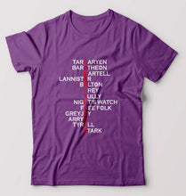 Load image into Gallery viewer, GOT Game Of Thrones T-Shirt for Men-Purple-Ektarfa.online
