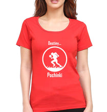 Load image into Gallery viewer, Battlegrounds Mobile India (BGMI) T-Shirt for Women-Red-Ektarfa.online
