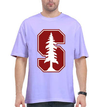 Load image into Gallery viewer, Stanford Oversized T-Shirt for Men-Lavender-Ektarfa.online
