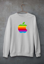 Load image into Gallery viewer, Apple Unisex Sweatshirt for Men/Women-Grey Melange-Ektarfa.online
