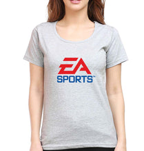 Load image into Gallery viewer, EA Sports T-Shirt for Women-Grey Melange-Ektarfa.online
