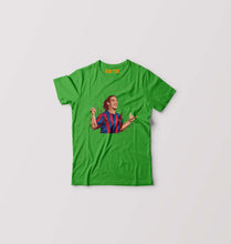Load image into Gallery viewer, Ronaldinho Kids T-Shirt for Boy/Girl-Flag Green-Ektarfa.online
