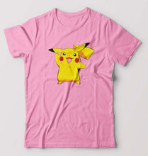 Load image into Gallery viewer, Pikachu T-Shirt for Men-Light baby pink-Ektarfa.online
