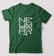 Load image into Gallery viewer, Neymar T-Shirt for Men-Bottle Green-Ektarfa.online
