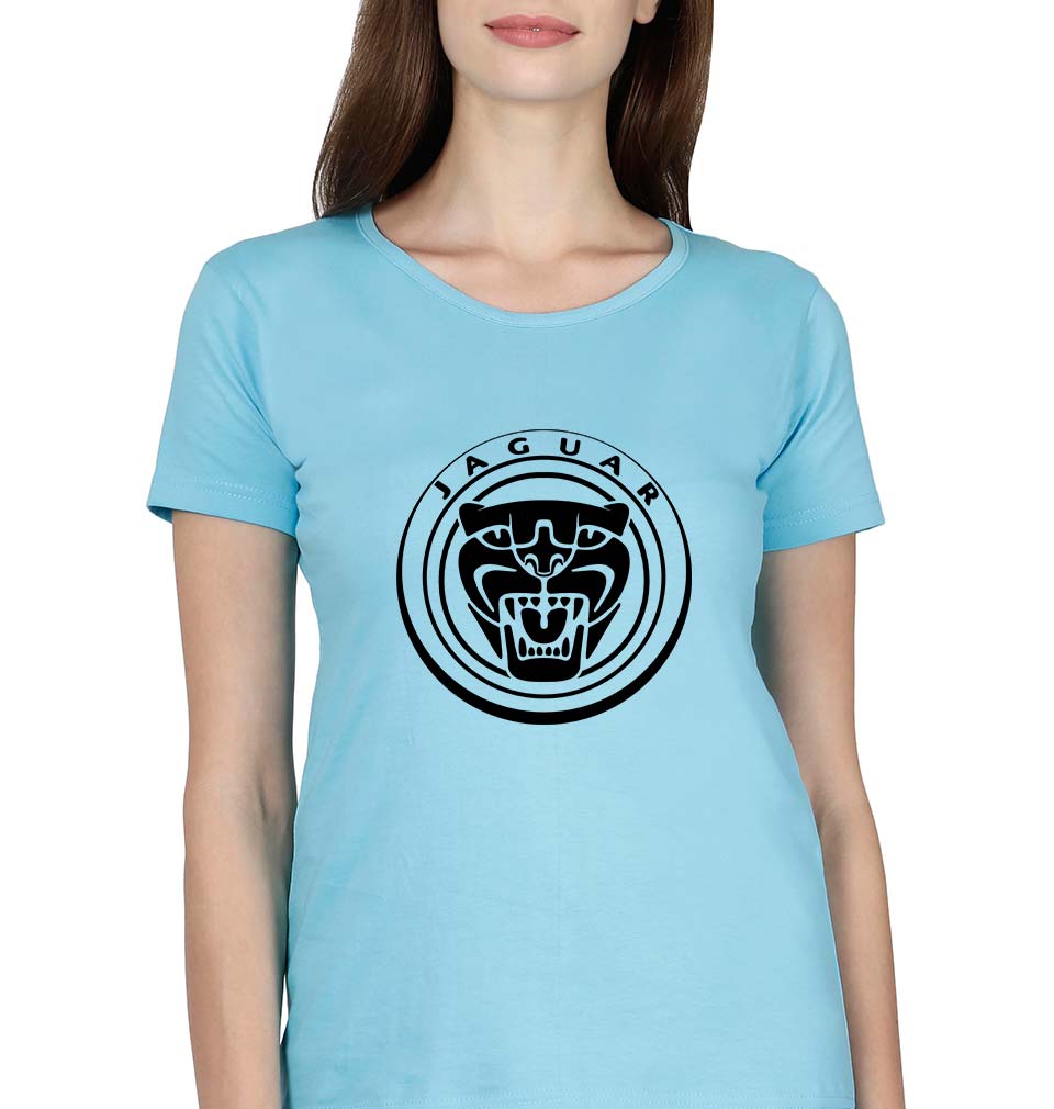 Jaguar T-Shirt for Women-SkyBlue-Ektarfa.online