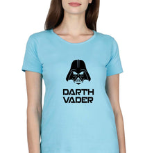 Load image into Gallery viewer, Star Wars Darth Vader T-Shirt for Women-SkyBlue-Ektarfa.online
