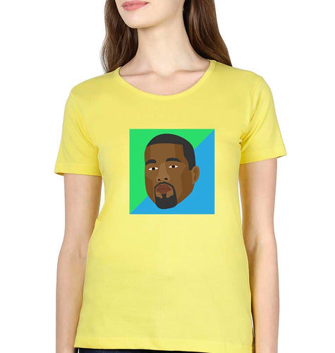 Kanye West T-Shirt for Women-Yellow-Ektarfa.online