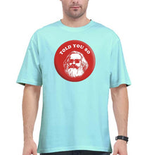 Load image into Gallery viewer, Karl Marx Oversized T-Shirt for Men-Mint-Ektarfa.online
