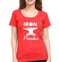 Load image into Gallery viewer, Iron Paradise T-Shirt for Women-Red-Ektarfa.online
