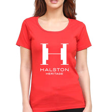 Load image into Gallery viewer, Halston T-Shirt for Women-Red-Ektarfa.online
