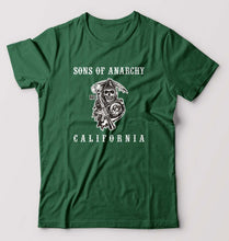 Load image into Gallery viewer, Sons of Anarchy T-Shirt for Men-Bottle Green-Ektarfa.online
