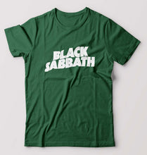 Load image into Gallery viewer, Black Sabbath T-Shirt for Men-Bottle Green-Ektarfa.online
