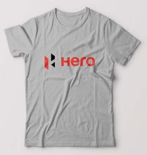 Load image into Gallery viewer, Hero MotoCorp T-Shirt for Men-Grey Melange-Ektarfa.online
