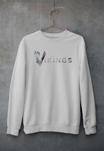 Load image into Gallery viewer, Vikings Unisex Sweatshirt for Men/Women-Grey Melange-Ektarfa.online
