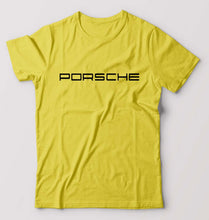 Load image into Gallery viewer, Porsche T-Shirt for Men-Yellow-Ektarfa.online
