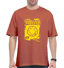 Load image into Gallery viewer, Nirvana Oversized T-Shirt for Men-Coral-Ektarfa.online
